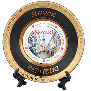 Porcelánový talíř Slovakia 11,5cm