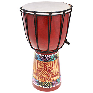 Bongo buben djembe 30cm Sova s ​​mozaikou