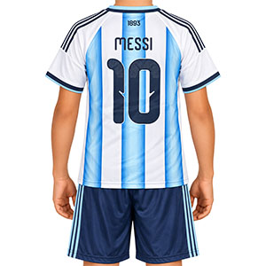 Dětský fotbalový komplet Messi Argentina