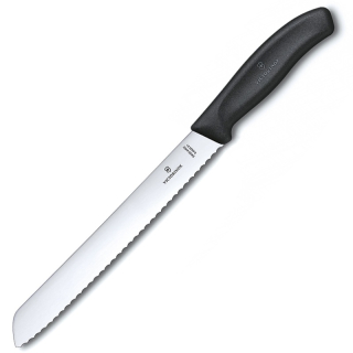 Nůž Victorinox na chléb černý 6.8633.21